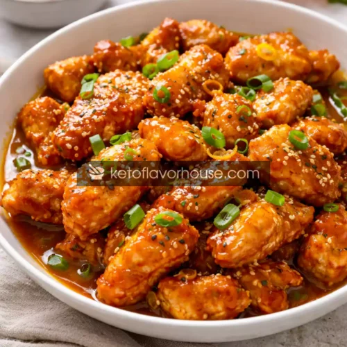 Keto Orange Chicken