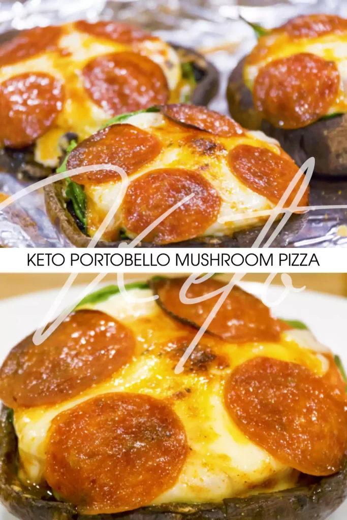 Keto Portobello Mushroom Pizza