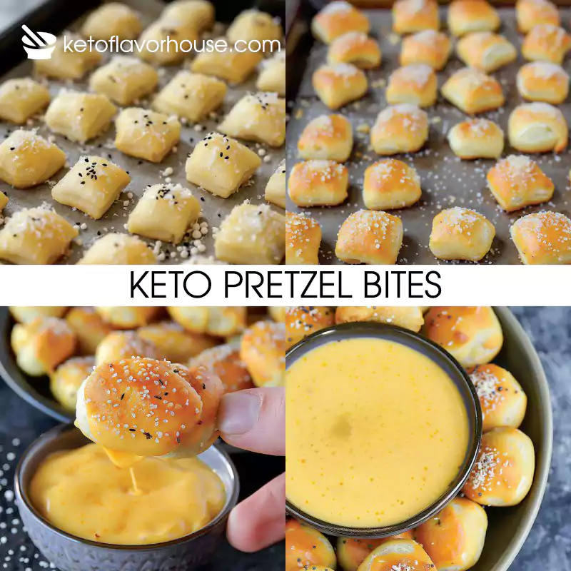 Keto Pretzel Bites