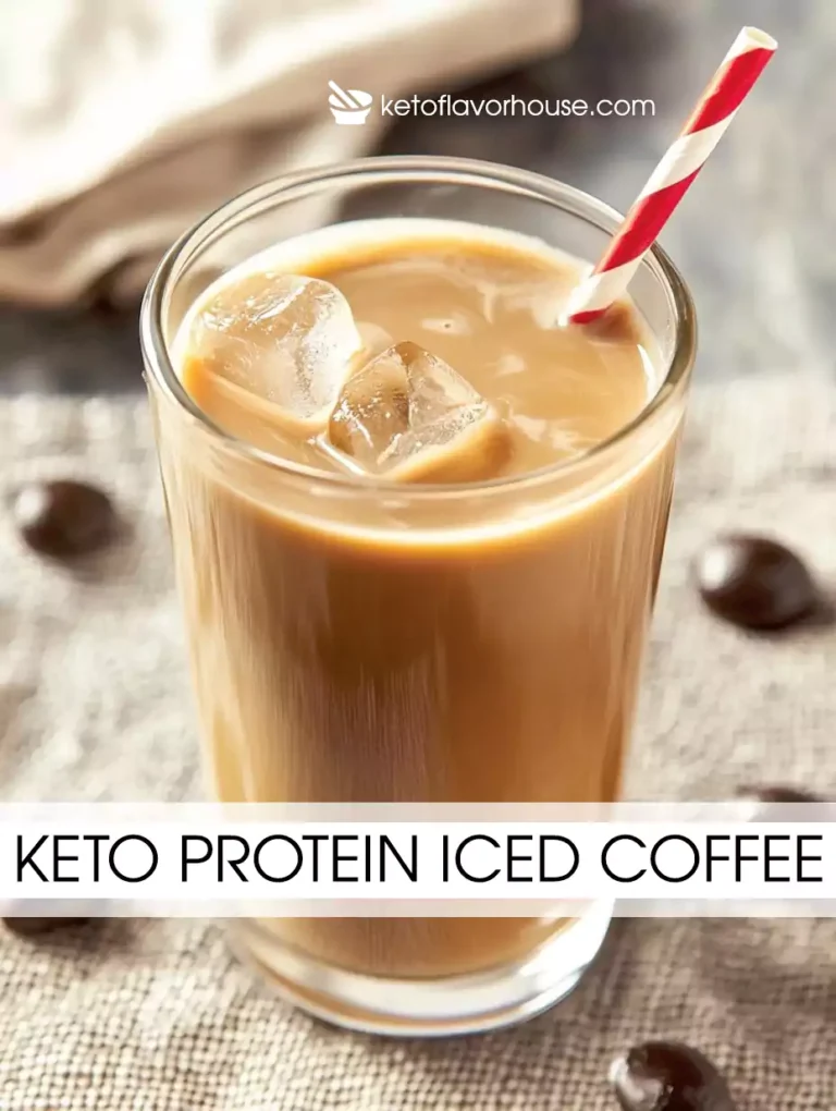 Keto Protein Iced Coffee