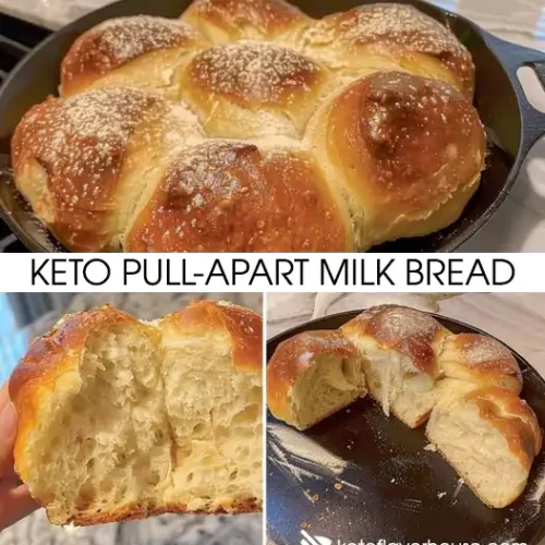 Keto Pull-Apart Milk Bread