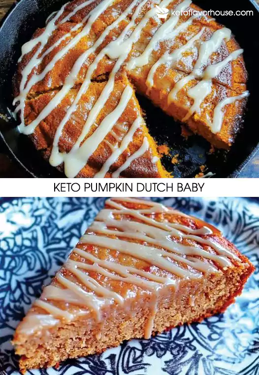 Keto Pumpkin Dutch Baby