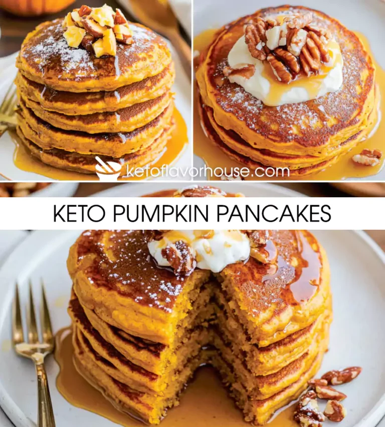 Keto Pumpkin Pancakes