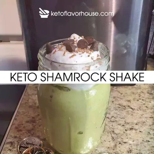 Keto Shamrock Shake