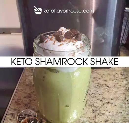 Keto Shamrock Shake