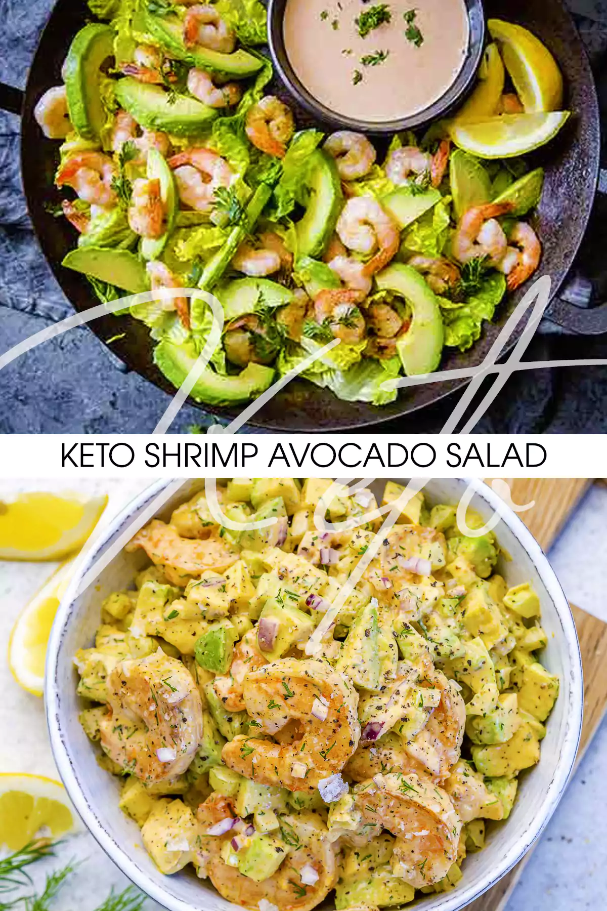 Keto Shrimp Avocado Salad