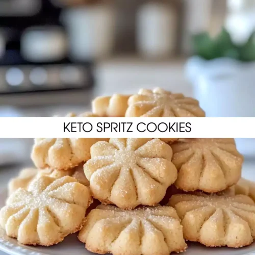 Keto Spritz Cookies