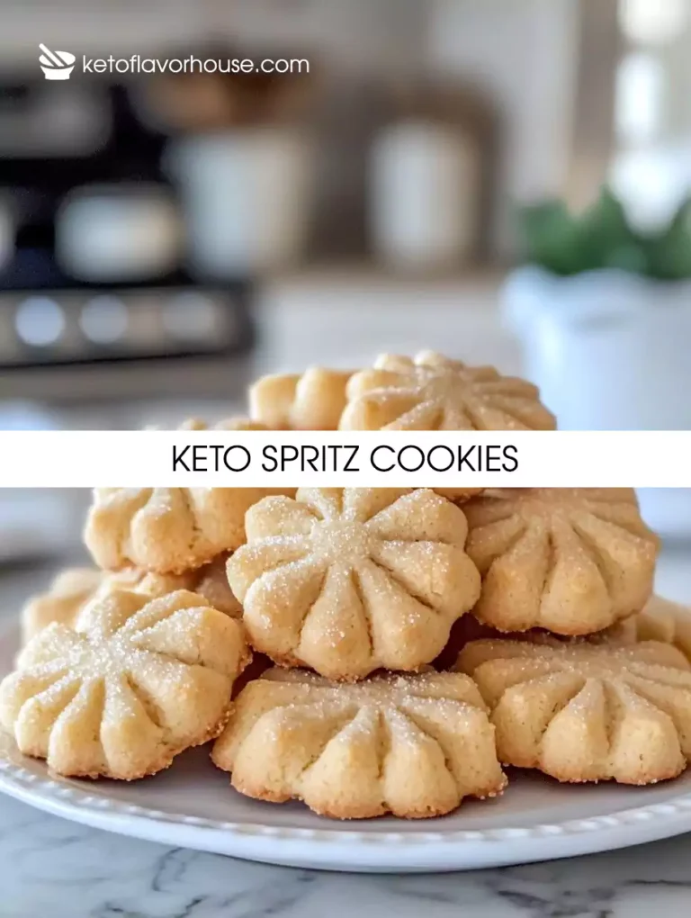 Keto Spritz Cookies