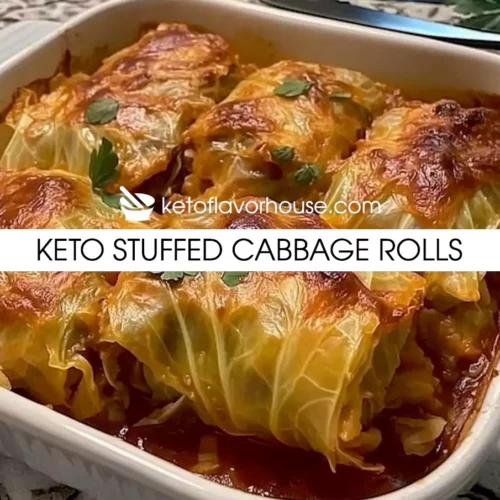 Keto Stuffed Cabbage Rolls