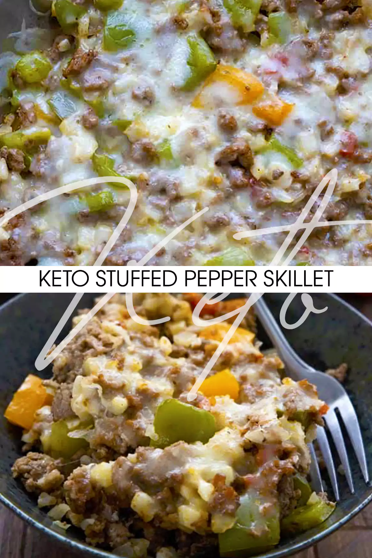 Keto Stuffed Pepper Skillet