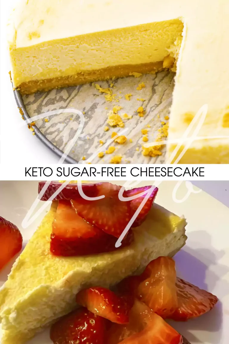 Easy Keto Sugar-Free Cheesecake