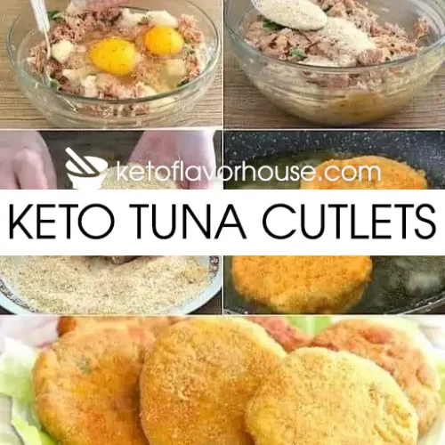 Keto Tuna Cutlets