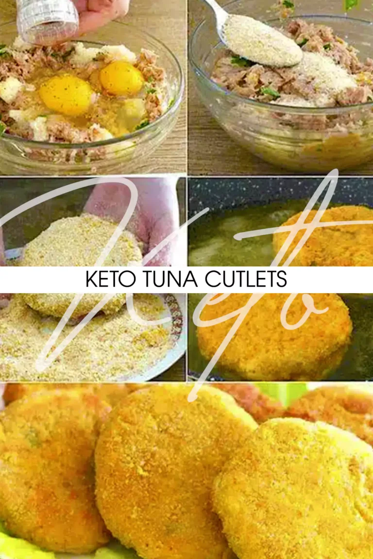 Keto Tuna Cutlets