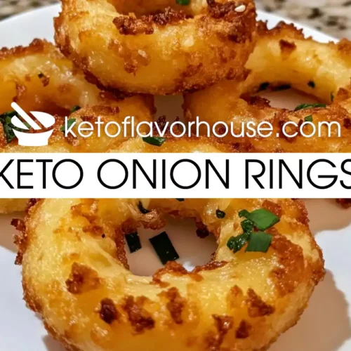 Keto onion rings