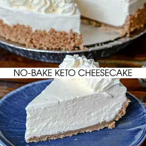 No-bake Keto Cheesecake