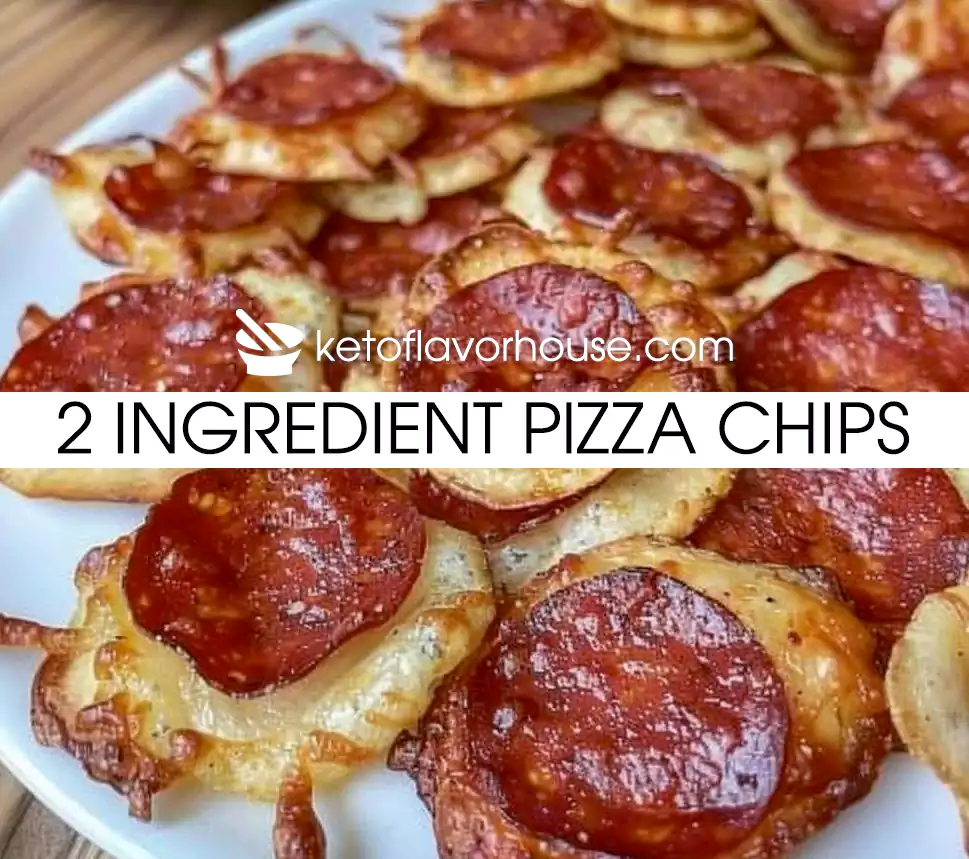 2 Ingredient Pizza Chips