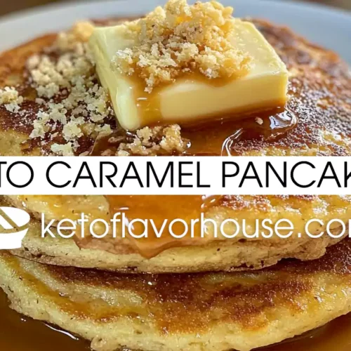 Keto Caramel Pancakes