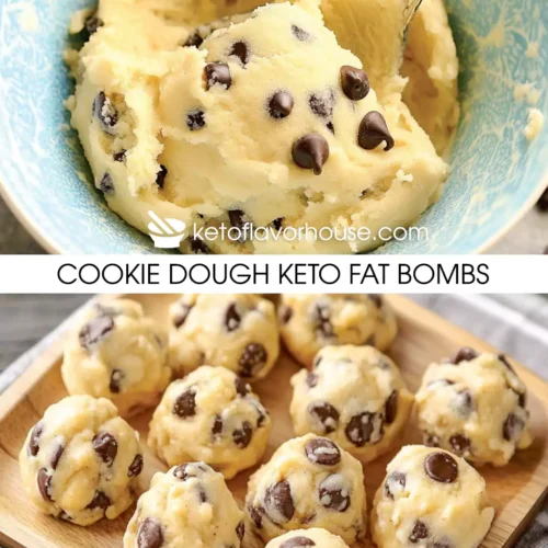 Cookie Dough Keto Fat Bombs