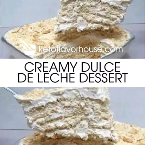 Creamy Dulce De Leche Dessert