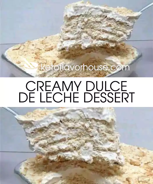 Creamy Dulce De Leche Dessert