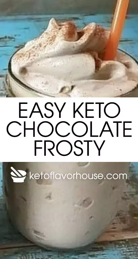 Easy Keto Chocolate Frosty