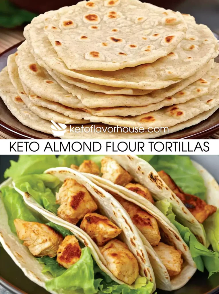 Keto Almond Flour Tortillas