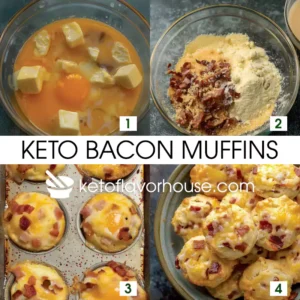 Keto Bacon Muffins