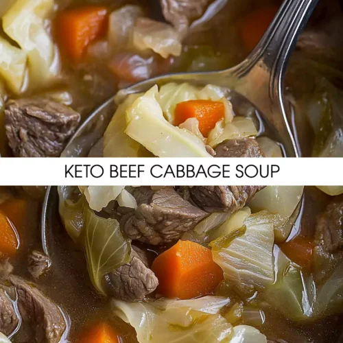 Keto Beef Cabbage Soup