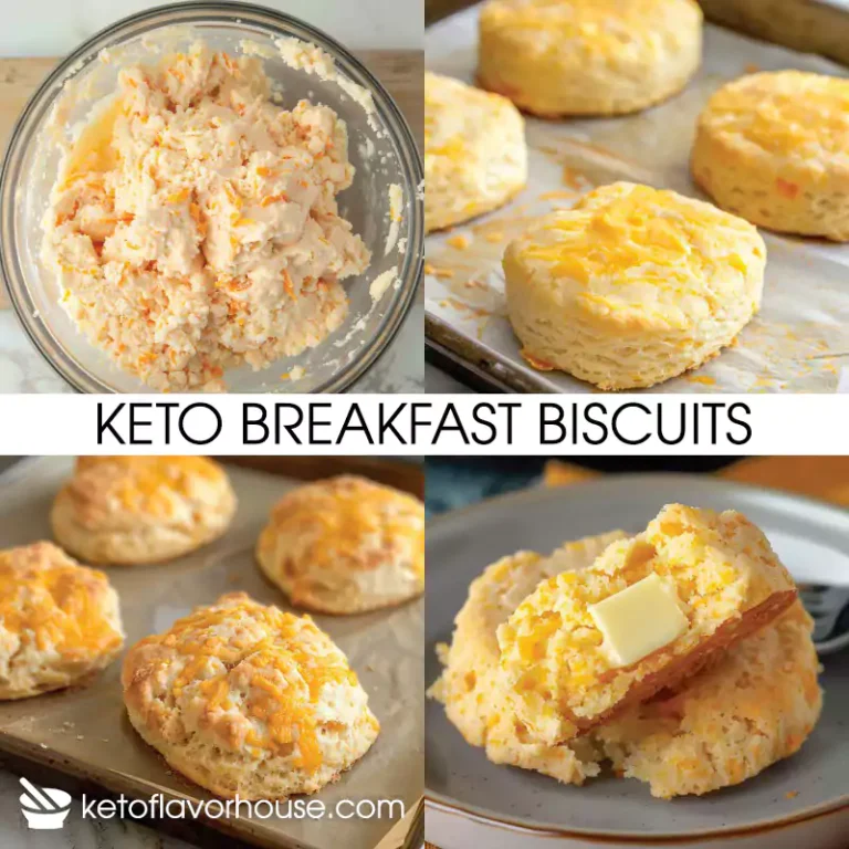 Keto Breakfast Biscuits