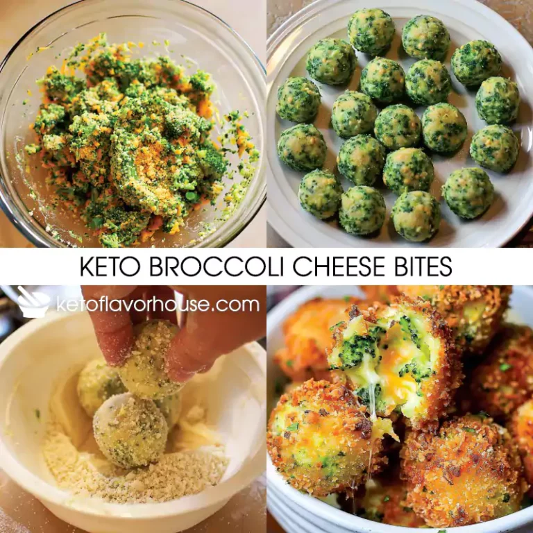 Keto Broccoli Cheese Bites