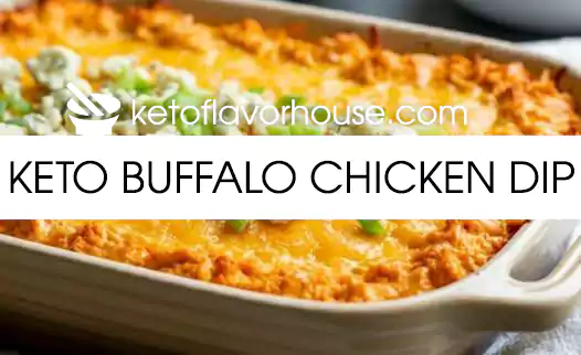 Keto Buffalo Chicken Dip