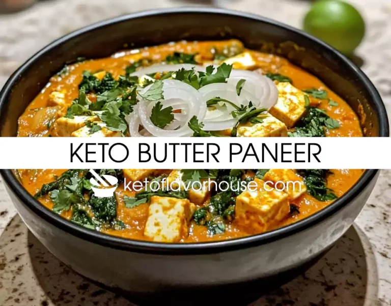 Keto Butter Paneer