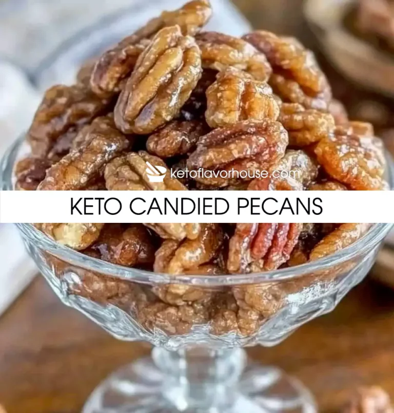 Keto Candied Pecans