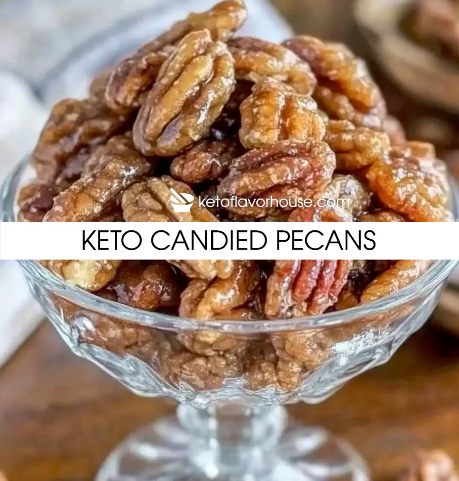 Keto Candied Pecans