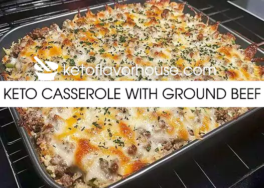 Keto Casserole With Ground Beef