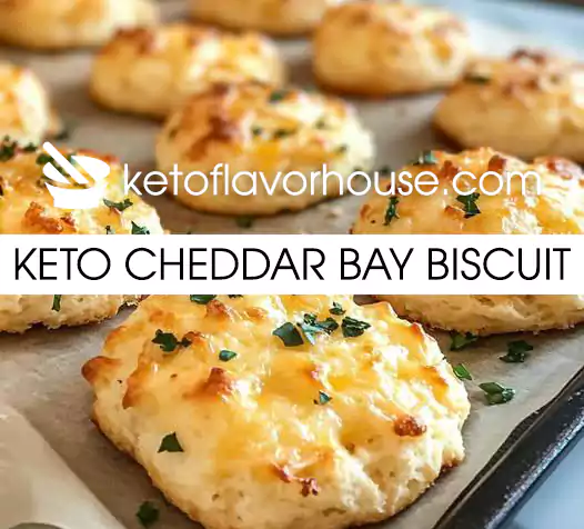 Keto Cheddar Bay Biscuit