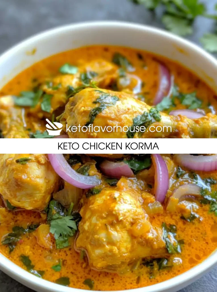 Keto Chicken Korma