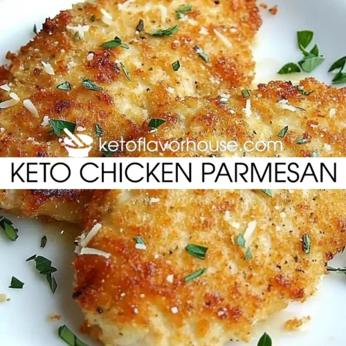 Keto Chicken Parmesan