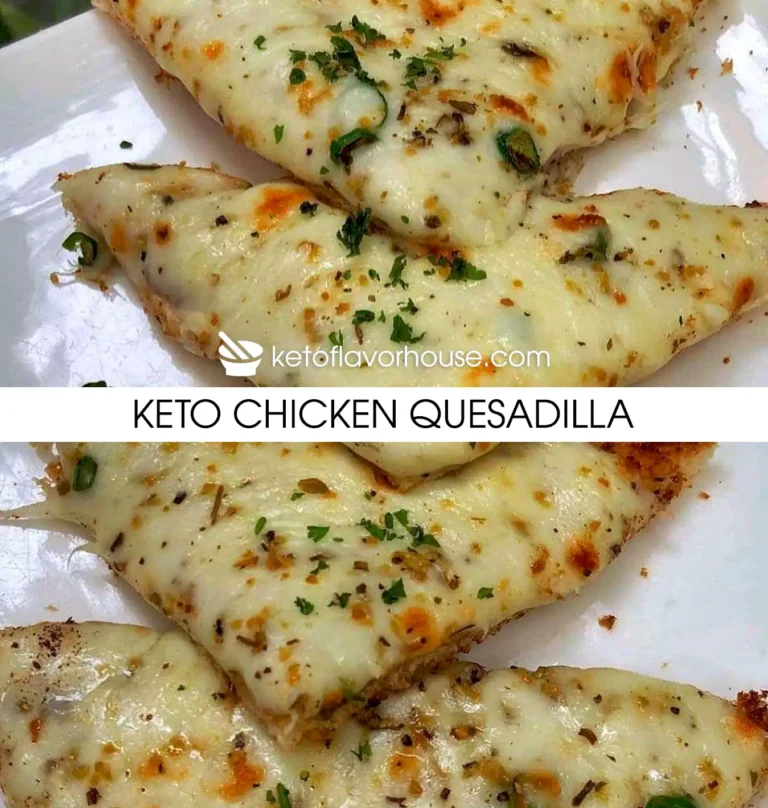 Keto Chicken Quesadilla