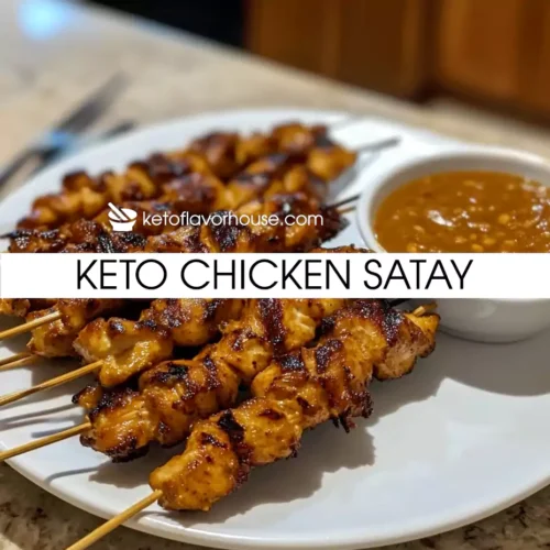 Keto Chicken Satay