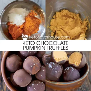 Keto Chocolate Pumpkin Truffles