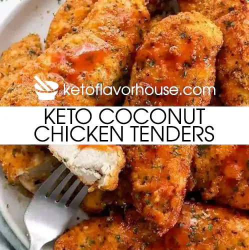 Keto Coconut Chicken Tenders