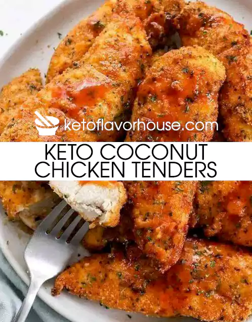 Keto Coconut Chicken Tenders