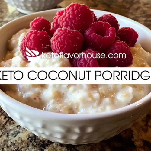 Keto Coconut Porridge