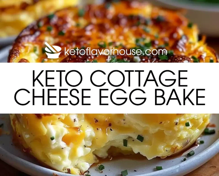 Keto Cottage Cheese Egg Bake