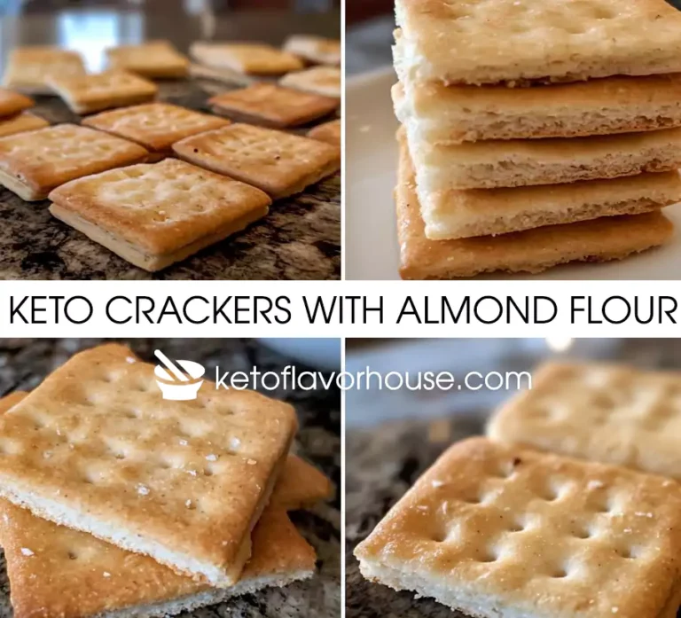 Keto Crackers With Almond Flour