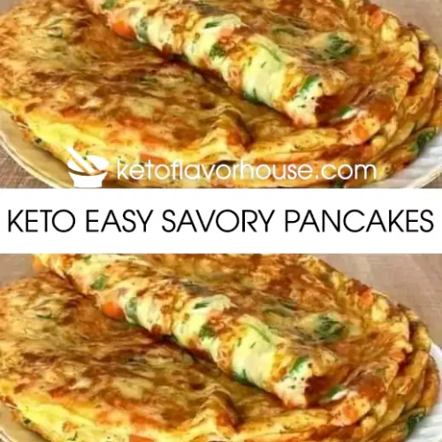 Keto Easy Savory Pancakes