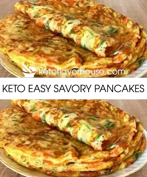 Keto Easy Savory Pancakes