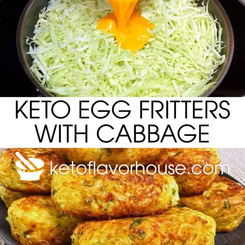 Keto Egg Fritters with Cabbage