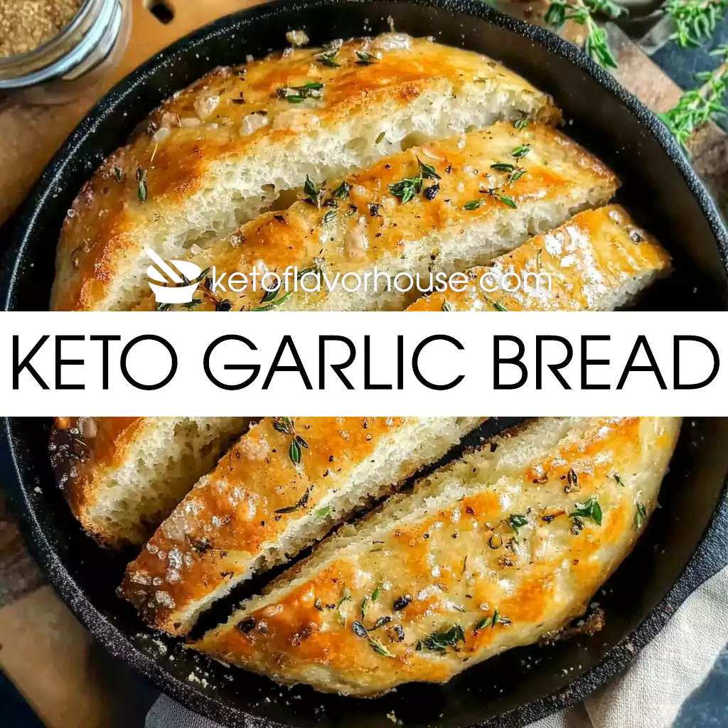 Keto Garlic Bread – Keto Easy Recipes